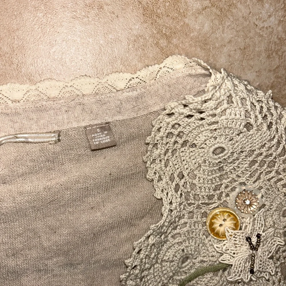 Anthropologie Cobbled Roads Sweater size small - Picture 10 of 11